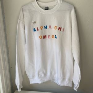 Sorority Cotton Sweatshirt // Size M